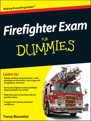 cover image of Firefighter Exam For Dummies